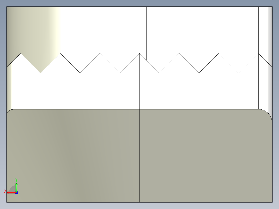 型材-BR 6 SLOT M4 T-NUT KJN523135后视图