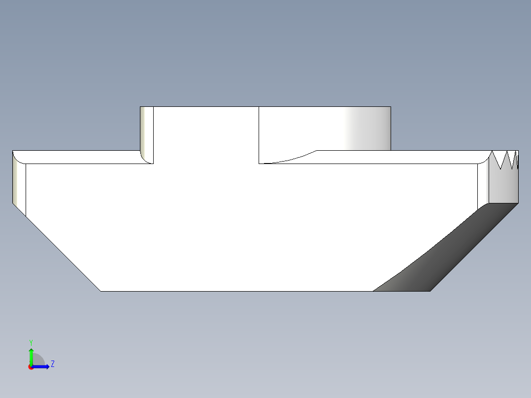 型材-BR 6 SLOT M4 T-NUT KJN523135左视图