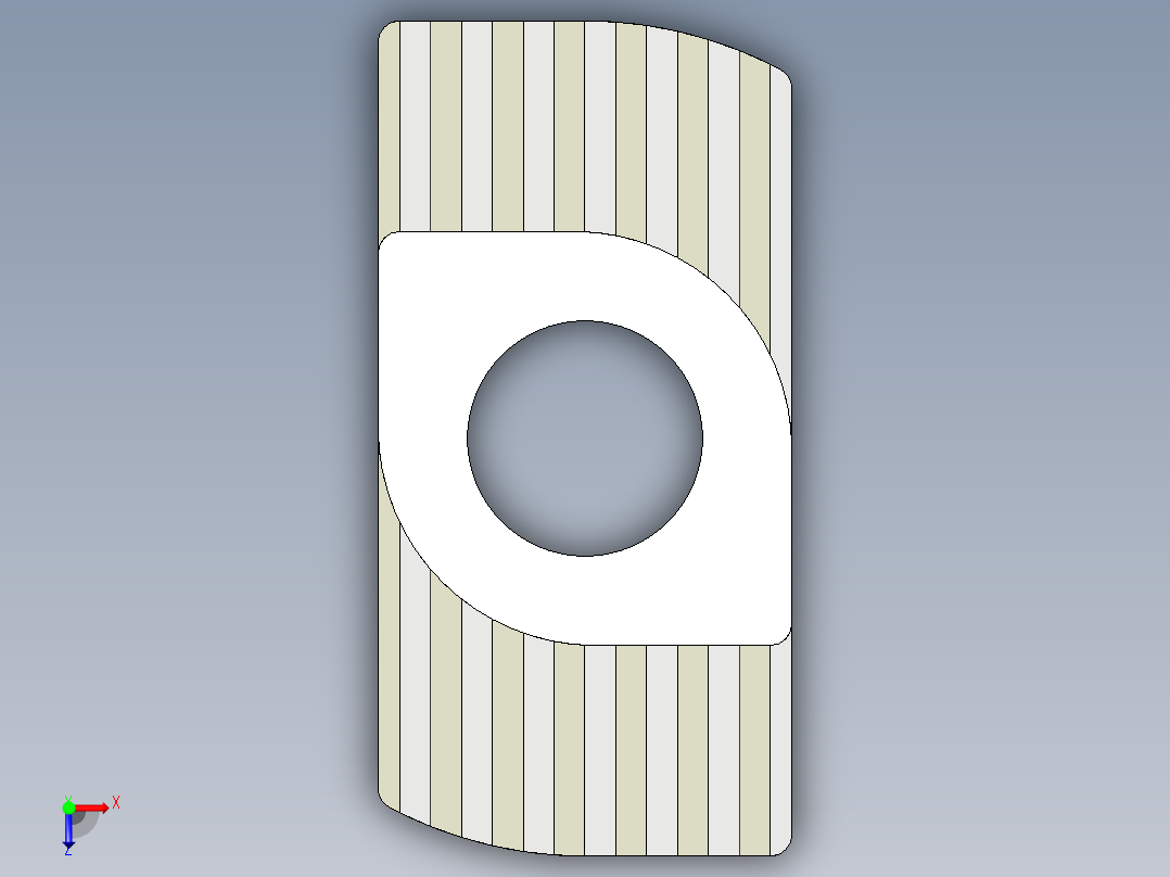 型材-BR 6 SLOT M4 T-NUT KJN523135俯视图