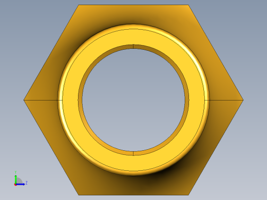 扩口式工业通用硬管接头Long Forged Nut 14FL-8左视缩略图