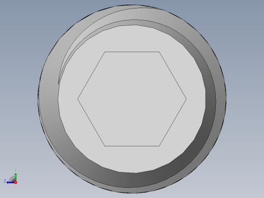DIN 913-ISO 4026 固定螺钉-M8 L=8.SLDPRT右视缩略图