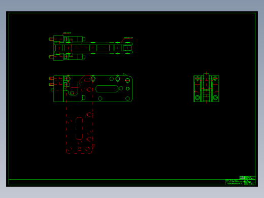 KOSMEKMRD1190-315多系列多零件图纸模型
