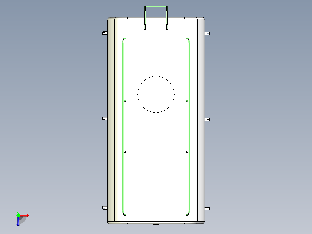 10吨洒水车罐===1151545==100俯视图