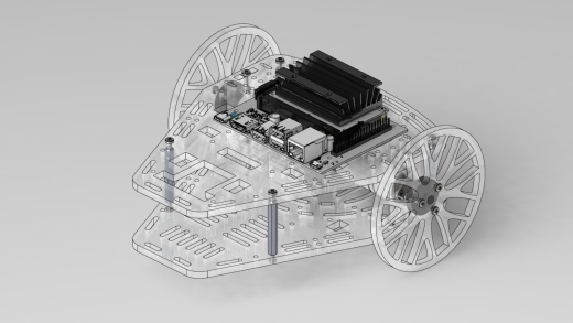 Puzzlebot ROS2智能编程小车结构缩略图