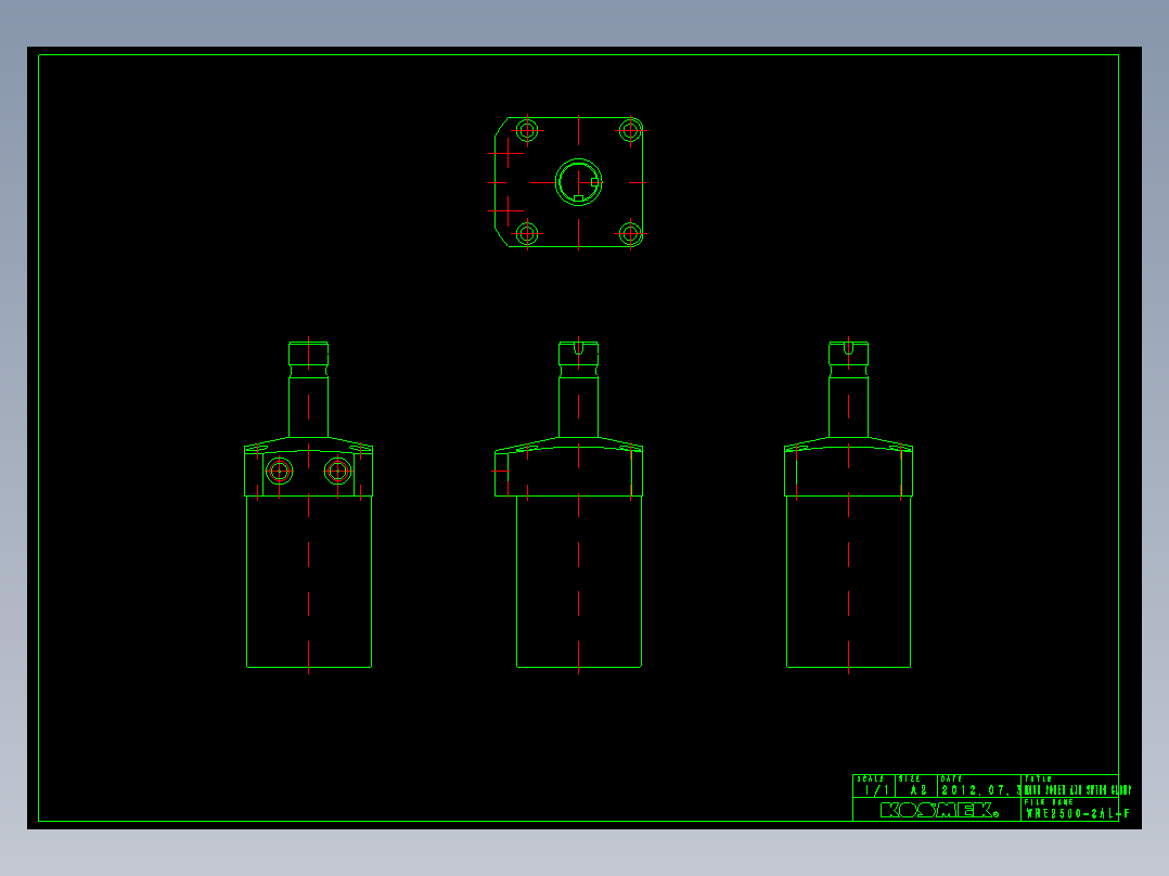 KOSMEKWHE2500-2AL-F多系列多零件图纸模型多系列多零件图纸模型