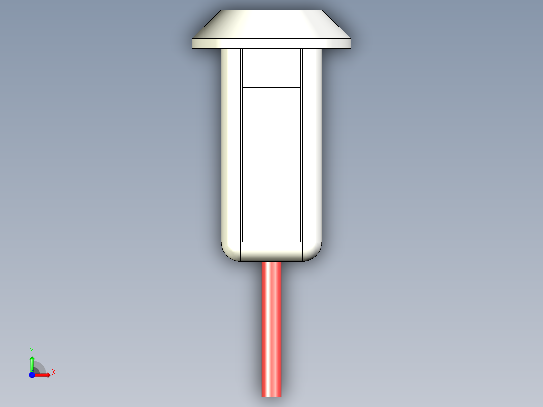 Type C 连接器插孔母 type c 插孔连接器前视图