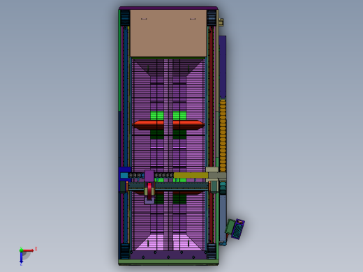 金属激光切割机俯视缩略图