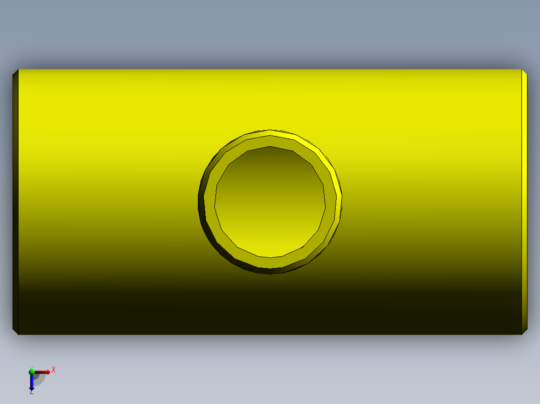 educing outlet tee inch俯视图