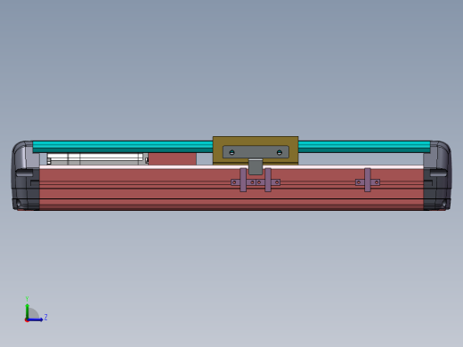 MTH丝杆半封闭模组MTH13-M-60左视缩略图