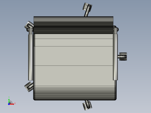 办公扶手椅2前视缩略图