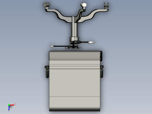 办公扶手椅2俯视缩略图