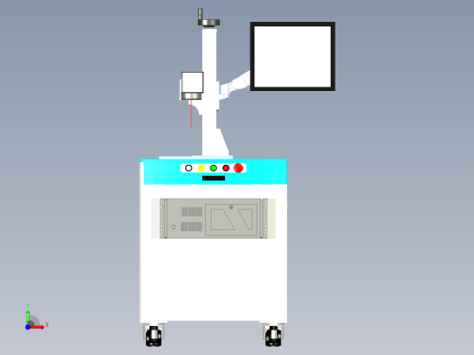 激光打标机（X_T）前视缩略图