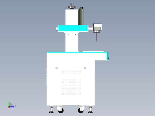 激光打标机（X_T）左视缩略图
