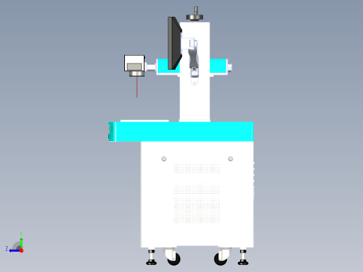 激光打标机（X_T）右视缩略图