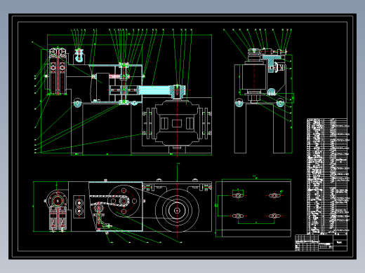 折弯机构设计【 含CAD图纸】