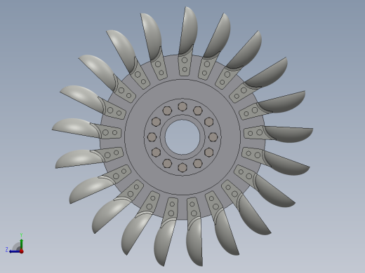 冲击式水轮机4右视缩略图
