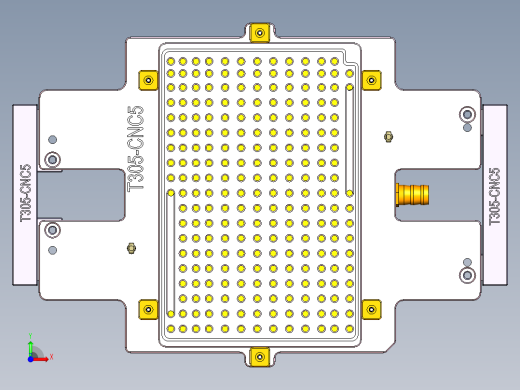 T305-CNC5笔记本CNC工装夹具三维模型-0507前视缩略图