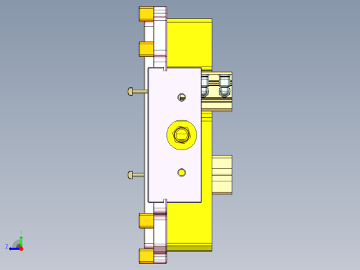 T305-CNC5笔记本CNC工装夹具三维模型-0507右视缩略图