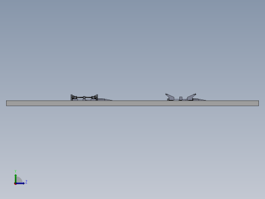 车轮定位设备左视缩略图