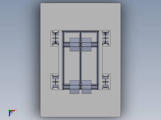 车轮定位设备俯视缩略图