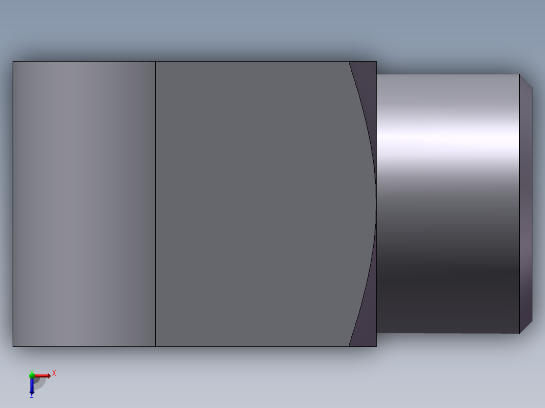 弯接头-W、1D9-20俯视图