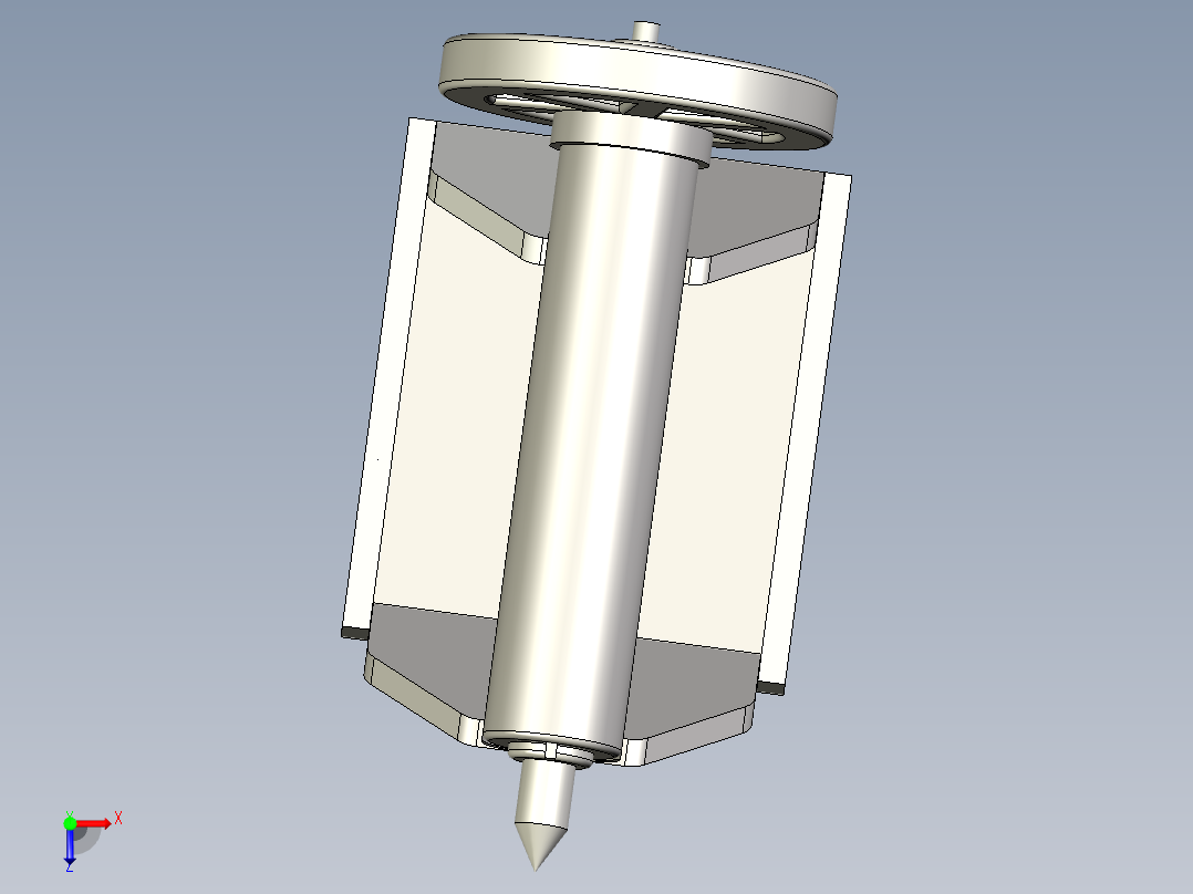 A2004894-自制车床尾座俯视图