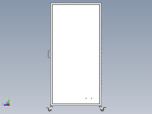 锂电池测试柜右视缩略图