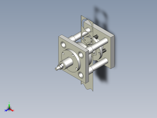 无间隙冲载模电机垫片
