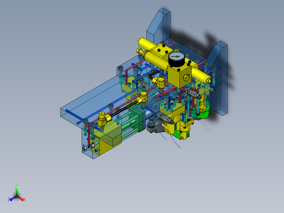 罗姆霍尔德液压元件检漏仪设计