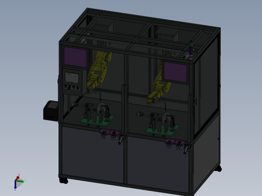 协作机器人检测站  sw20