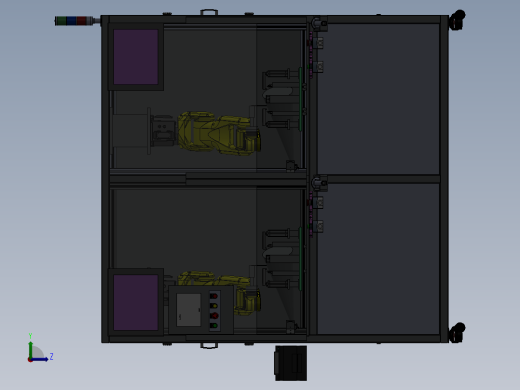 协作机器人检测站  sw20左视缩略图