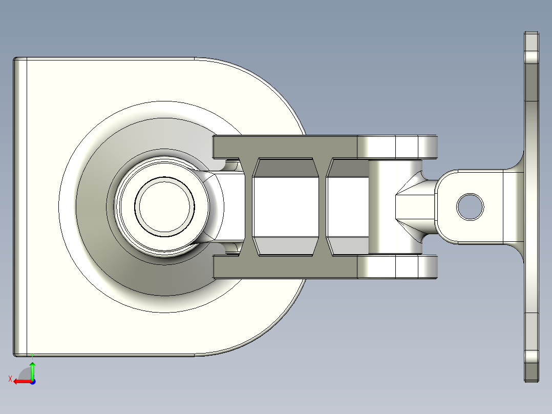 c屏幕支架11后视图