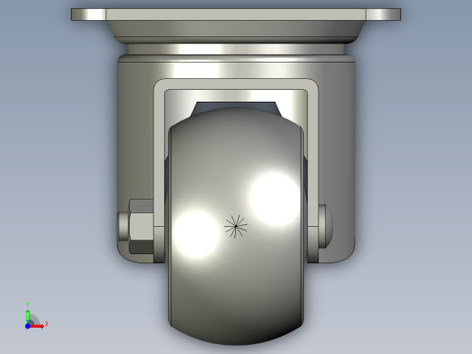 (MISUMI)脚轮CJHB65-1前视缩略图