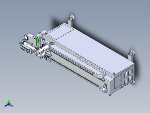 五轴折弯机正等轴测缩略图