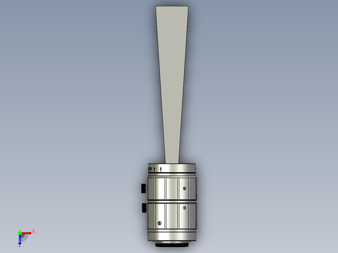 镜头MGD-W-1135-20M视觉俯视图