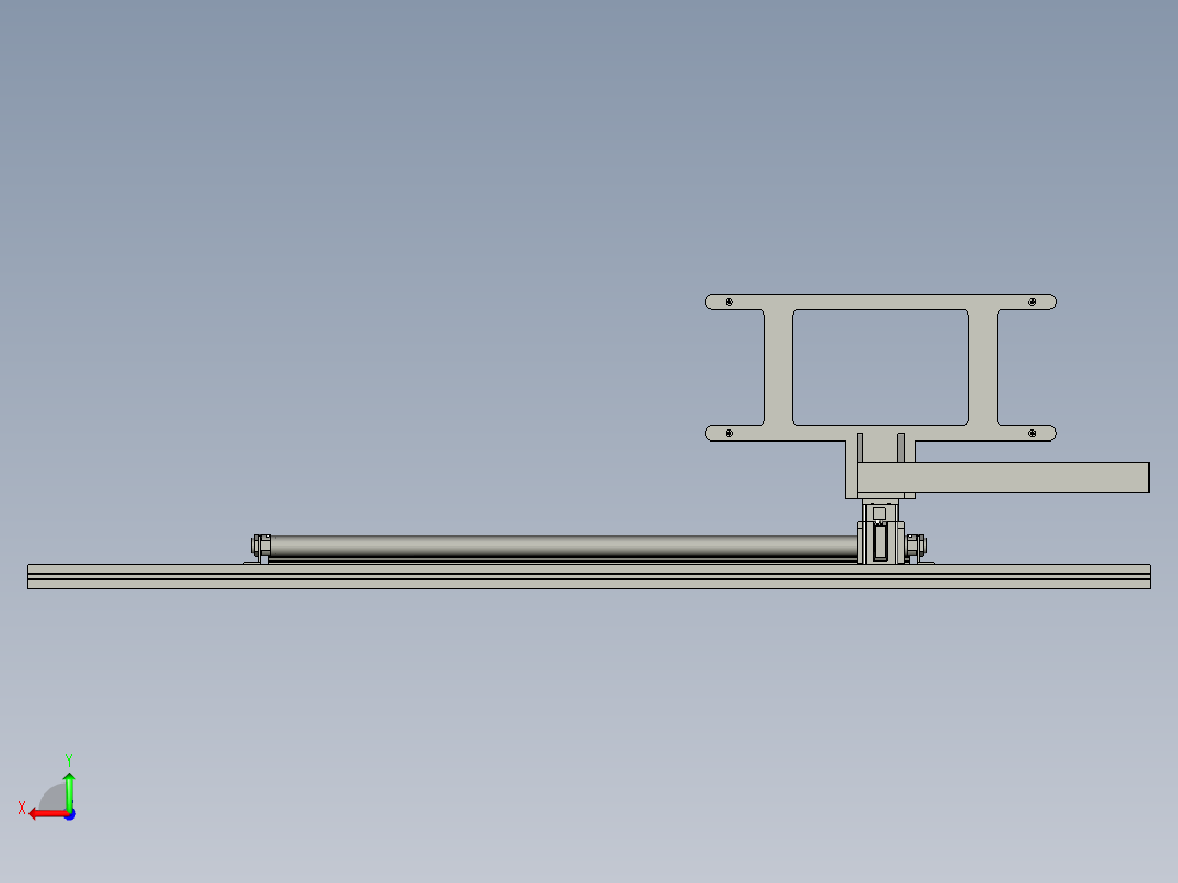 YJZSM-移载机构后视图