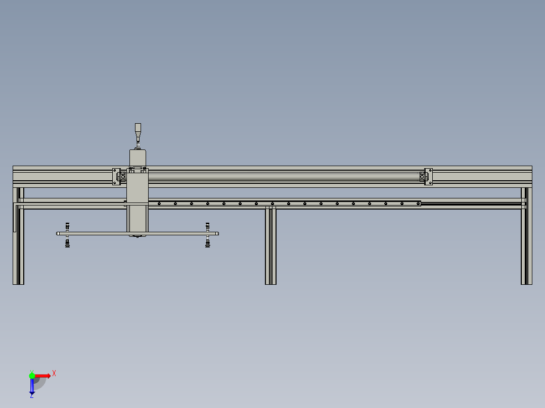 YJZSM-移载机构俯视图