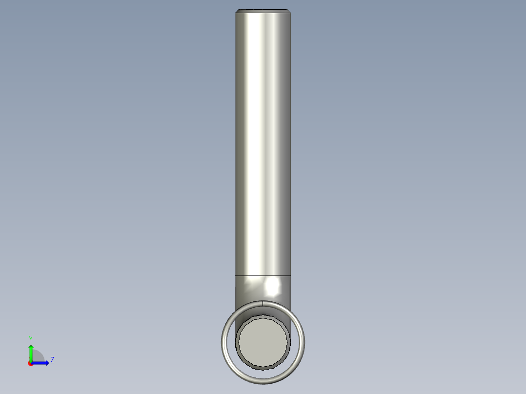 第一台nut-前右门侧-弹簧插销CX009左视图