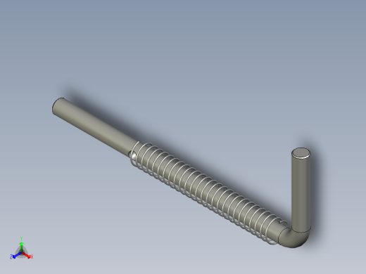 第一台nut-前右门侧-弹簧插销CX009正等轴测缩略图