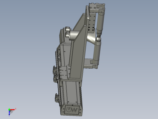 左侧等离子清洗组件俯视缩略图