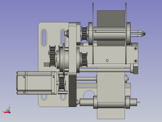 全自动铜膜天线切割检测自动化生产线S2d01-003大废料剥离组件(1)后视缩略图