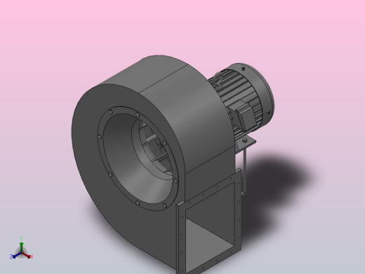 4-72-11A式低压离心通风机[4-72-11A式低压离心通风机-2.8-Y90S-2(B35)]