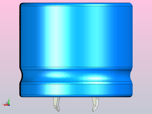 30 x25蓝黑底片电解电容器后视缩略图