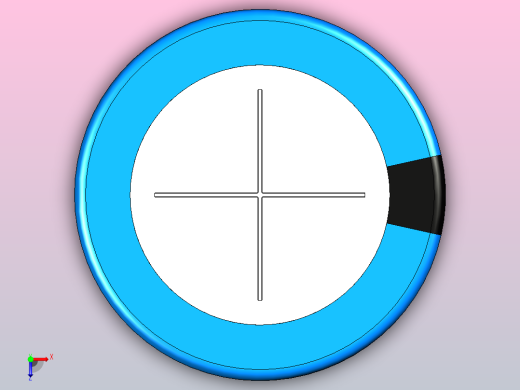 30 x25蓝黑底片电解电容器俯视缩略图