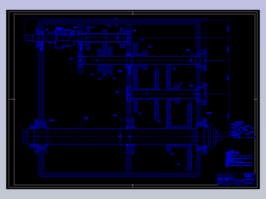 车床主轴箱设计（含cad图）