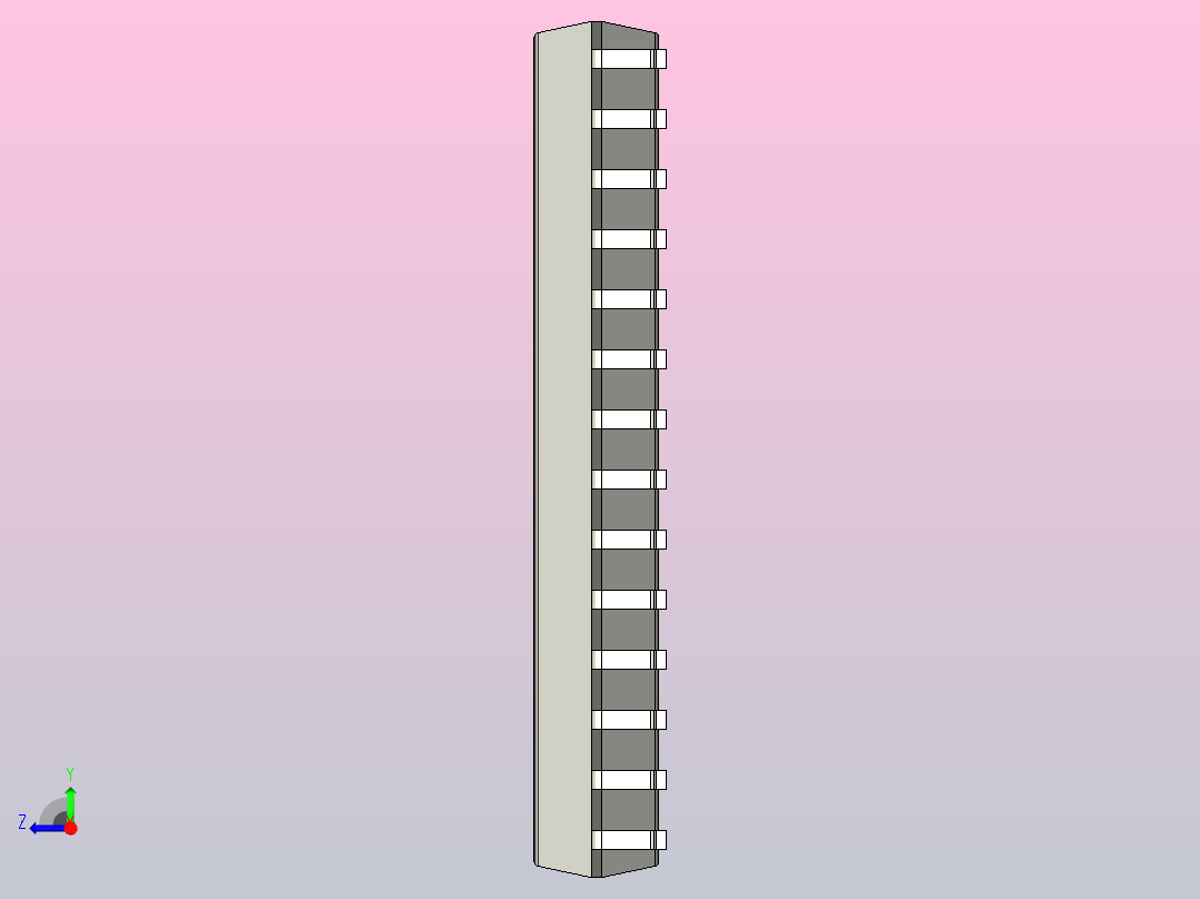 106x SOIC 封装（小外形集成电路）SOIC127P1034X264-28N右视图