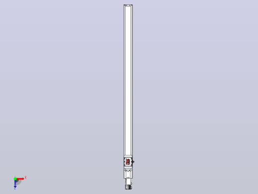 滚珠丝杠直线轴带导轨全封闭TPA-HCR-65S-1610C-L1100-M-Y-P10-N3俯视缩略图
