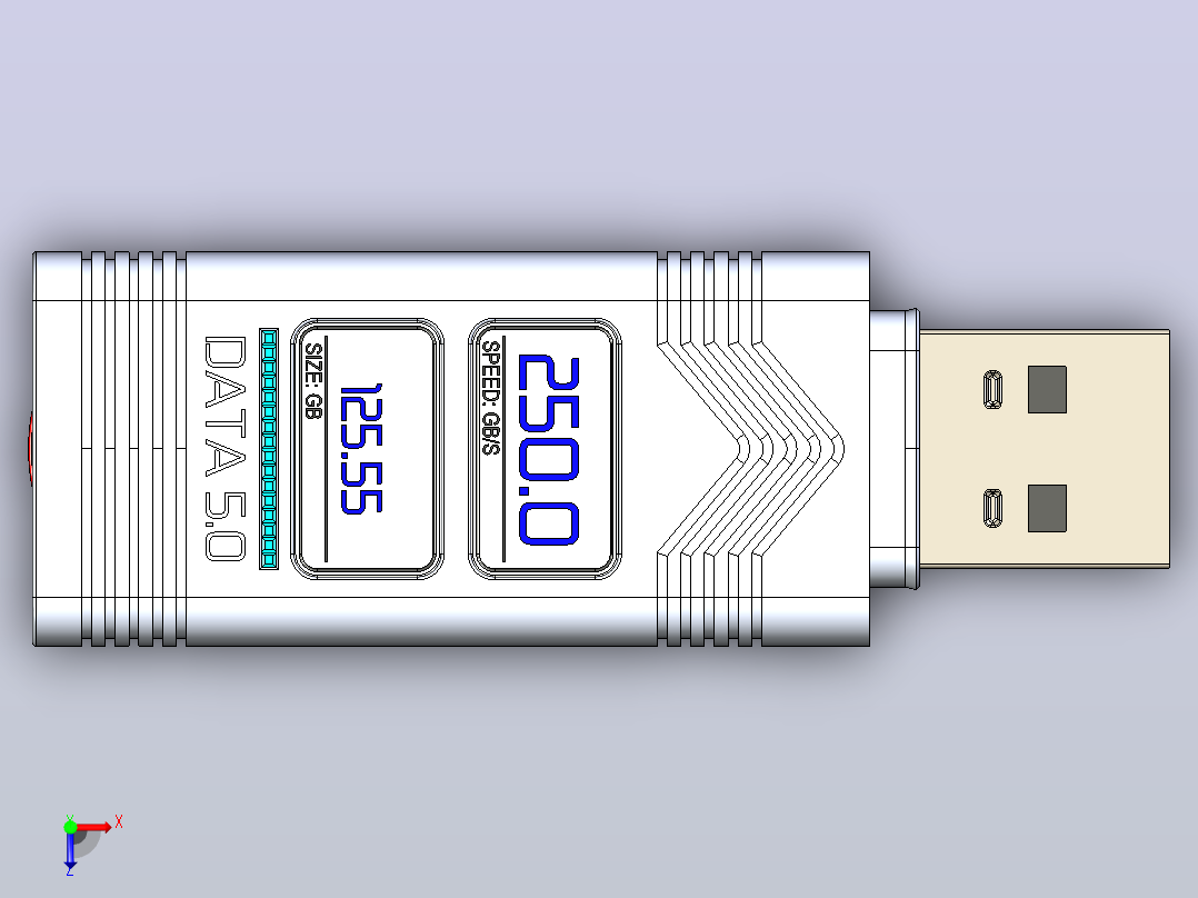 下一代USB 5.0 17俯视图