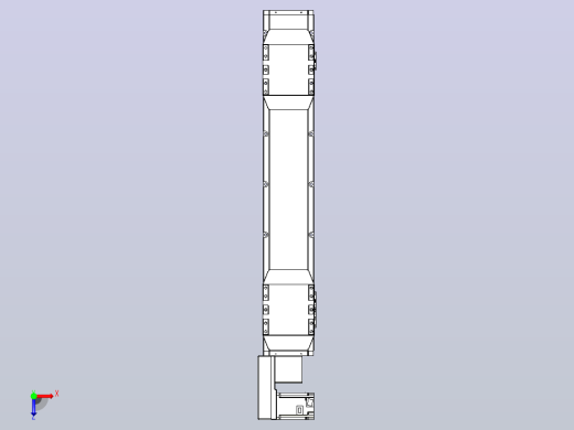 皮带直线轴双滑块型TPA-GCBS-150-P80-L225-QL-M75-N3俯视缩略图