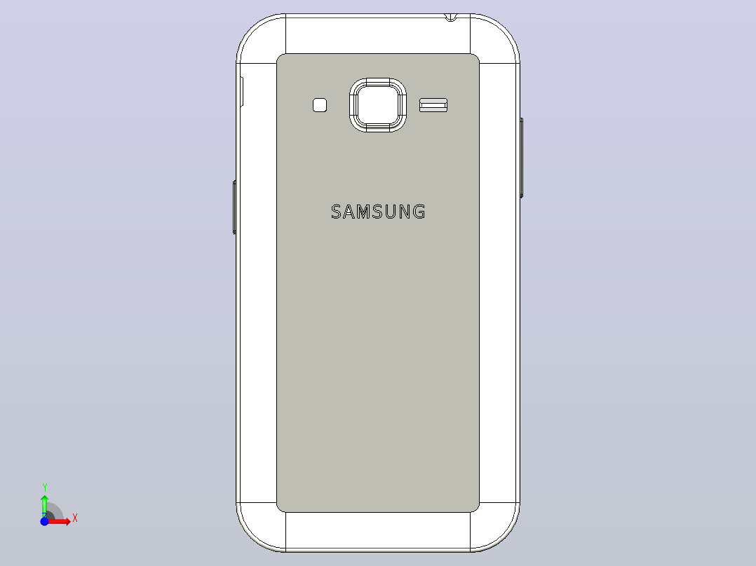 三星Galaxy Core Prime前视图